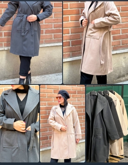 پالتو فوتر ضخیم داخل آسترکشی شده بلند